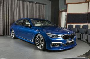 2019 BMW M760Li Individual in Avus Blue by Abu Dhabi Motors
